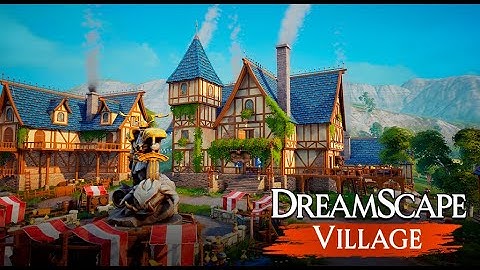 Dreamscape Village -  Stylized Modular Open World Environment for Unreal Engine 4 & 5