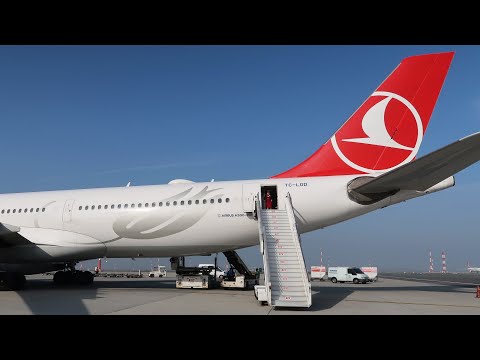 Airbus A330-300 а/к Turkish Airlines | Рейс Анталья - Стамбул