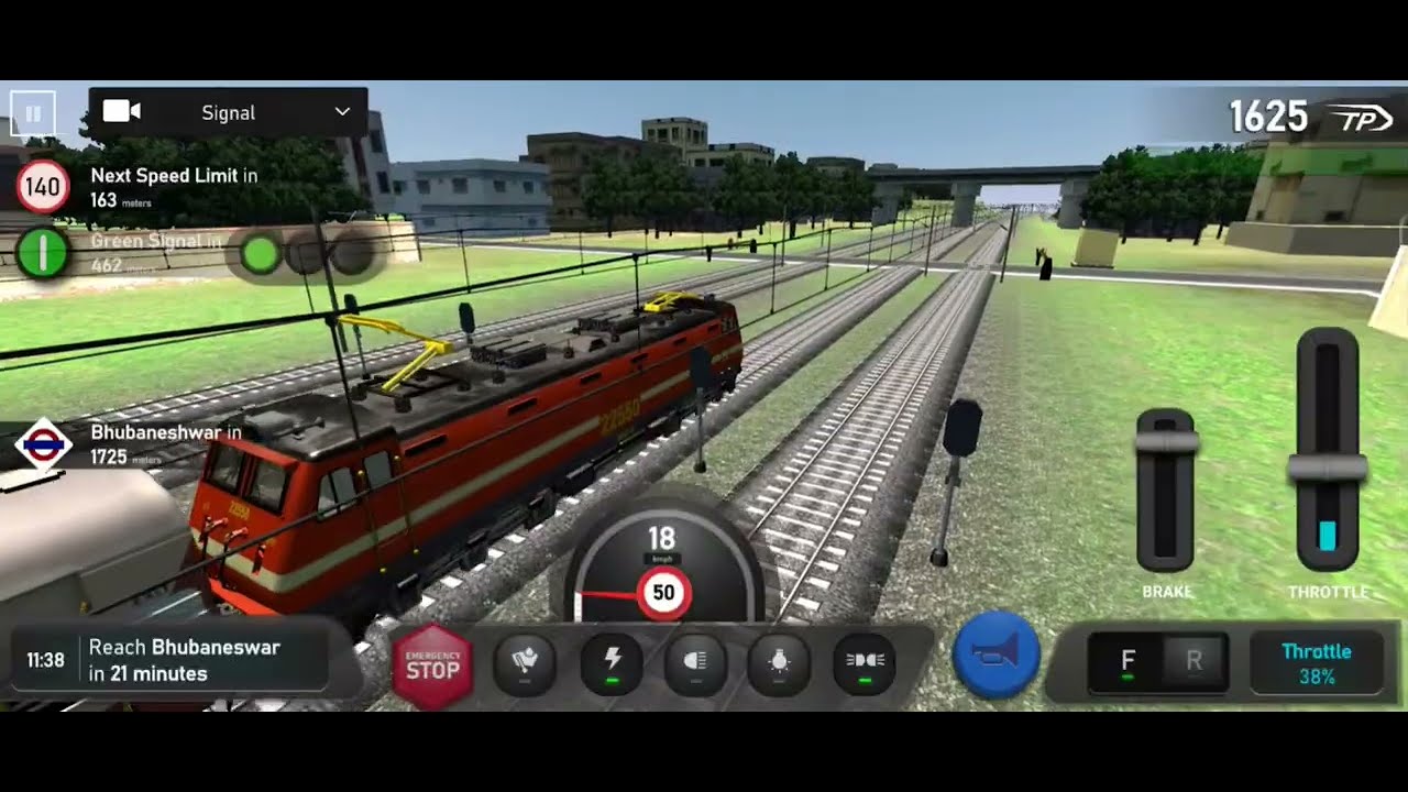 Howrah To Vijayawada Train Game Play | Wap 4 + Old ICF Coach  | Indian Train Simulator game Play 