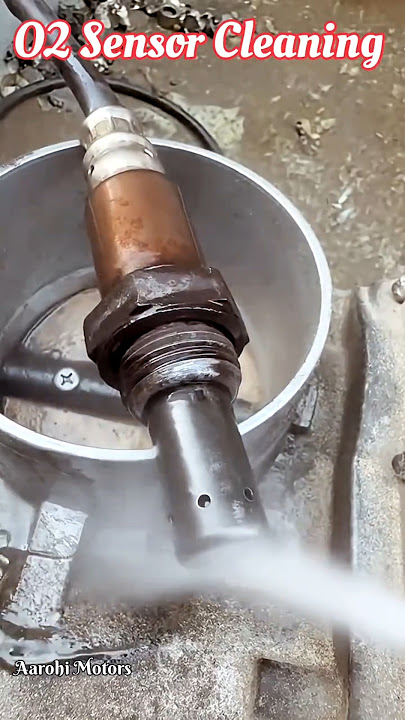 O2 Sensor Cleaning | Oxygen Sensor Cleaning #shorts #oxygen #sensor #cleaning #youtubeshorts #car