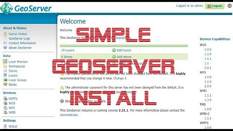 Simple GeoServer Install