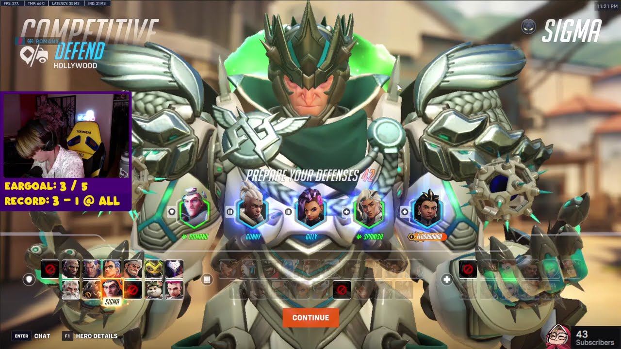 ROMANI HAZARD + ORISA GAMEPLAY OVERWATCH 2 SEASON 16 TOP 500