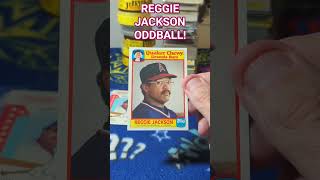 Checking Out a Handful of Oddball Reggie Jackson Baseball Cards