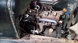 1927 Model T Engine Removal Preparation