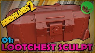 Borderlands Loot Chest: Sculpt in 3d Coat [01]