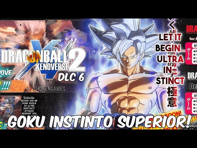 Novo cabelo de Goku na forma perfeita do Instinto Superior é confirmado por  Dragon Ball Xenoverse 2 - Critical Hits