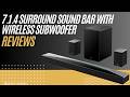 TCL Q85H 7.1.4 Sound Bar Review | 860W Dolby Atmos Home Theater System