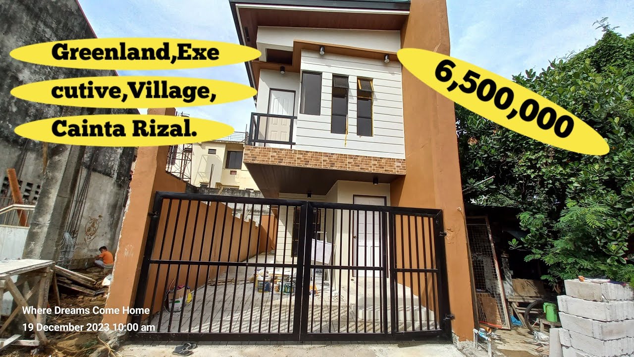 Single attached,house for sale in Greenland Cainta Rizal YouTube