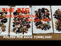 THE BIG ROCK TUMBLE POLISH CHALLENGE! Which is the best polish to use in your rock tumbler?