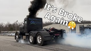 ATTEMPTING BURNOUTS in my 20,000lb Semi Truck