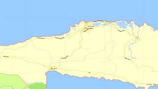 Dominican Republic editable layered PDF Vector Map