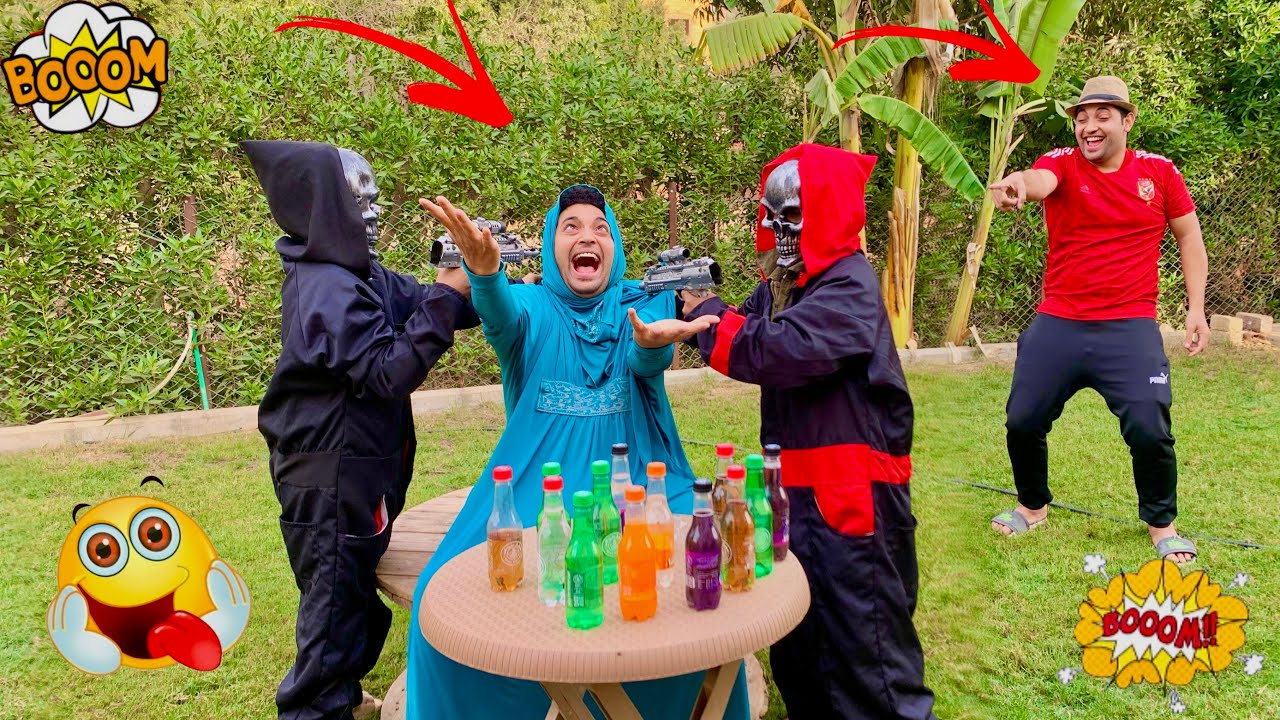 لما ام كشري تبيع سبيرو سباتس و العصابه تطلع عليها ( ام كشري عرفت ان ابنها السبب ) 😂 عمر الزير