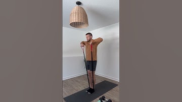 Exercise Tutorial - How to - At Home Workout - Band - Shoulders - Upright Row
