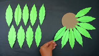 How to Make Paper Flower Wall Hanging Craft Ideas / Diy Home Decoration / Wall Decor / Paper Craft