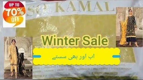 So Kamal Sale | Upto 70% Off | Winter Sale | 3 Piece Suits| New Arrivals | Zee Lifestyle