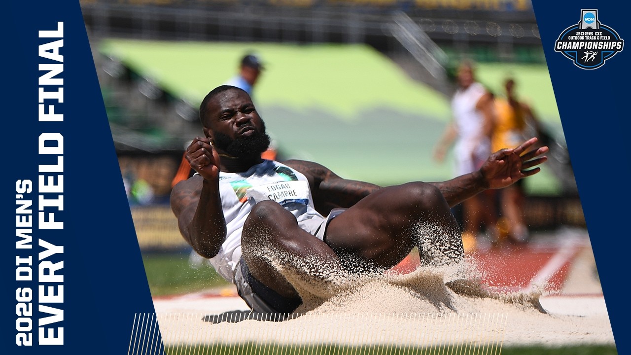 Every men's field final from the 2026 DI outdoor track and field championships
