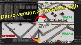 Dev log dec 25 | Demo V2 Walkthrough | Warborn Rise of an Empire | New RTS multi player game 2026