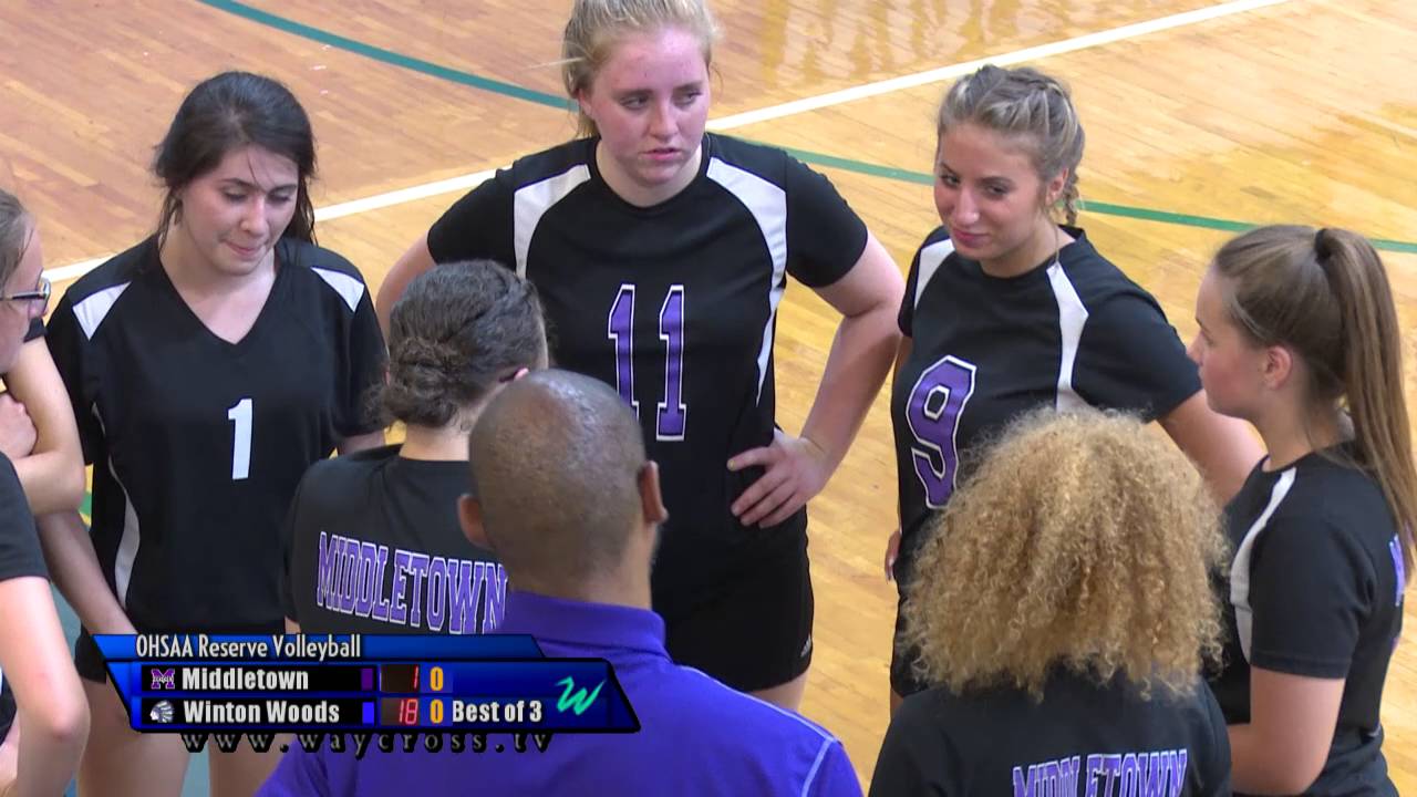 Winton Woods vs Middletown Women's Reserve Volleyball Game of August 30, 2016 football score