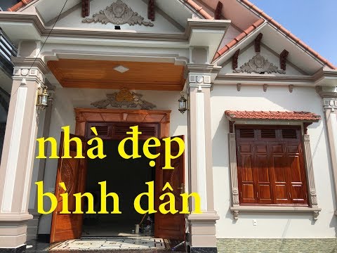 nhà đẹp - mẫu nhà cấp 4 mái thái đẹp  giá bình dân diện tích 100m2 I PHẦN 2 | that binh dep