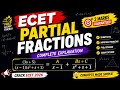 partial completed #tgecet #apecet #partialfractionmethod 