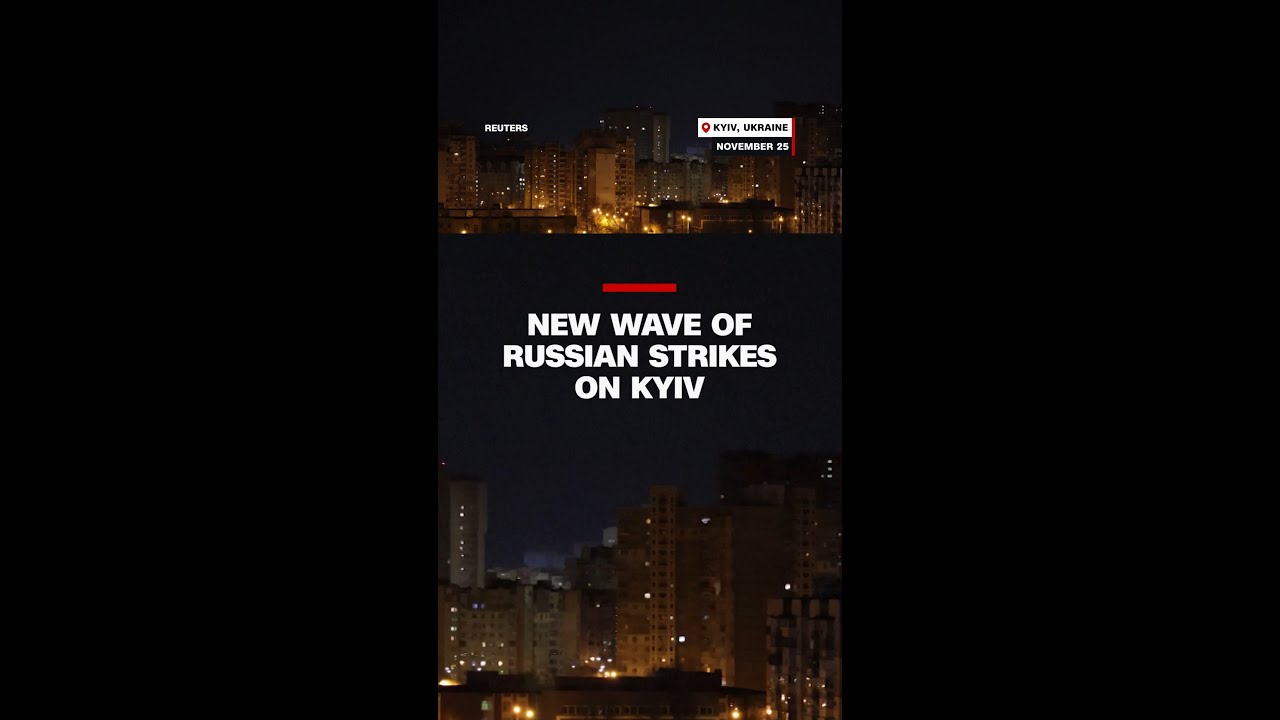 New wave of Russian strikes on Kyiv