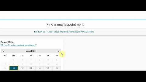 Rescheduling the free OCI exam until August 15, 2020