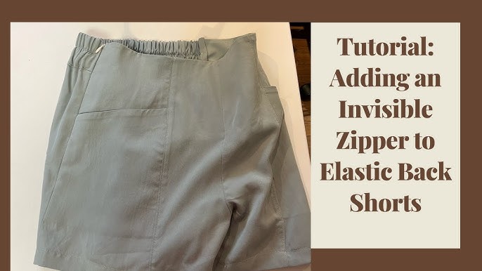 How to sew in a Flat Back Zipper 