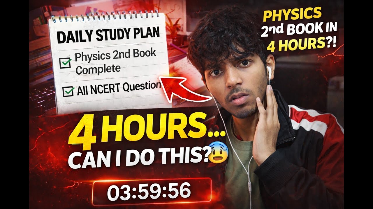Real-Time Study Session 📚 | 4 Hours Deep Focus | Join Me | Parkash Raw ...