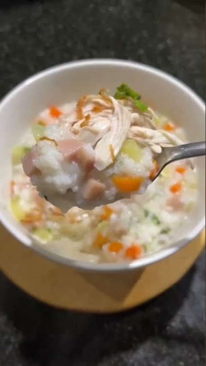 Membuat Bubur Enak yang simpel saat badan kurang fit ❤️