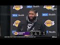 Anthony Davis Postgame Interview | Los Angeles Lakers lose to the Philadelphia 76ers 105-87