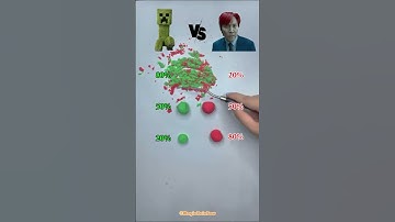 Squid game & A Minecraft Movie Guess the mixed colors #satisfying  #colormixing  #kineticsand