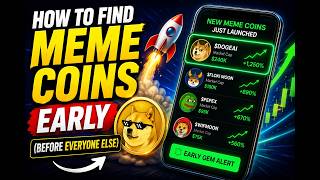 Information How to Find Meme Coins Early (Before Everyone Else 🚀) Guide