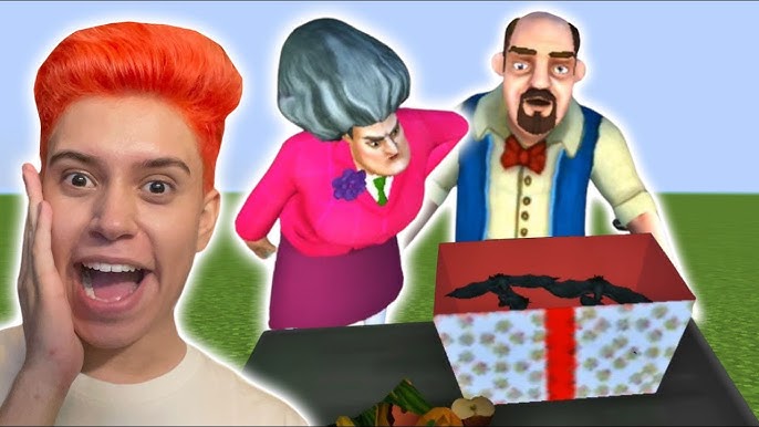 PROFESSORA MALVADA CAIU NA ARMADILHA E FICOU PRESA NA BANHEIRA!! (Scary  Teacher) 