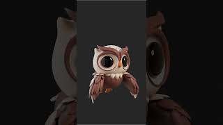 Cartoon Owl 3D Model – Rigged & Animated – Fly Cartoon Owl 3D Model – Rigged & Animated – Fly