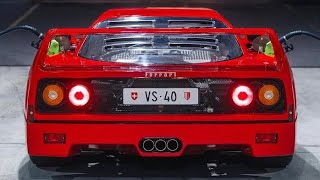 BEST OF Ferrari F40 - Pure V8 SOUNDS and Lovely Pops & Bangs!