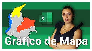 Como hacer un gráfico de mapa en Excel fácil