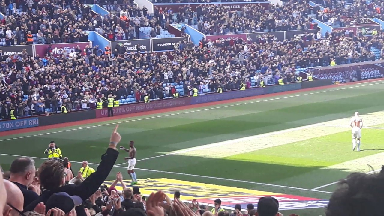Aston Villa v Birmingham City. Full Time. Dont Look Back in Anger. Hi