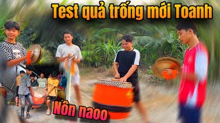 [ Vlog Múa Lân ] Khui Bọc Trống Mới - Anh Em Hoàng Nghĩa Chờ Đợi Lâu Rồi - Tâng Màng Vlog