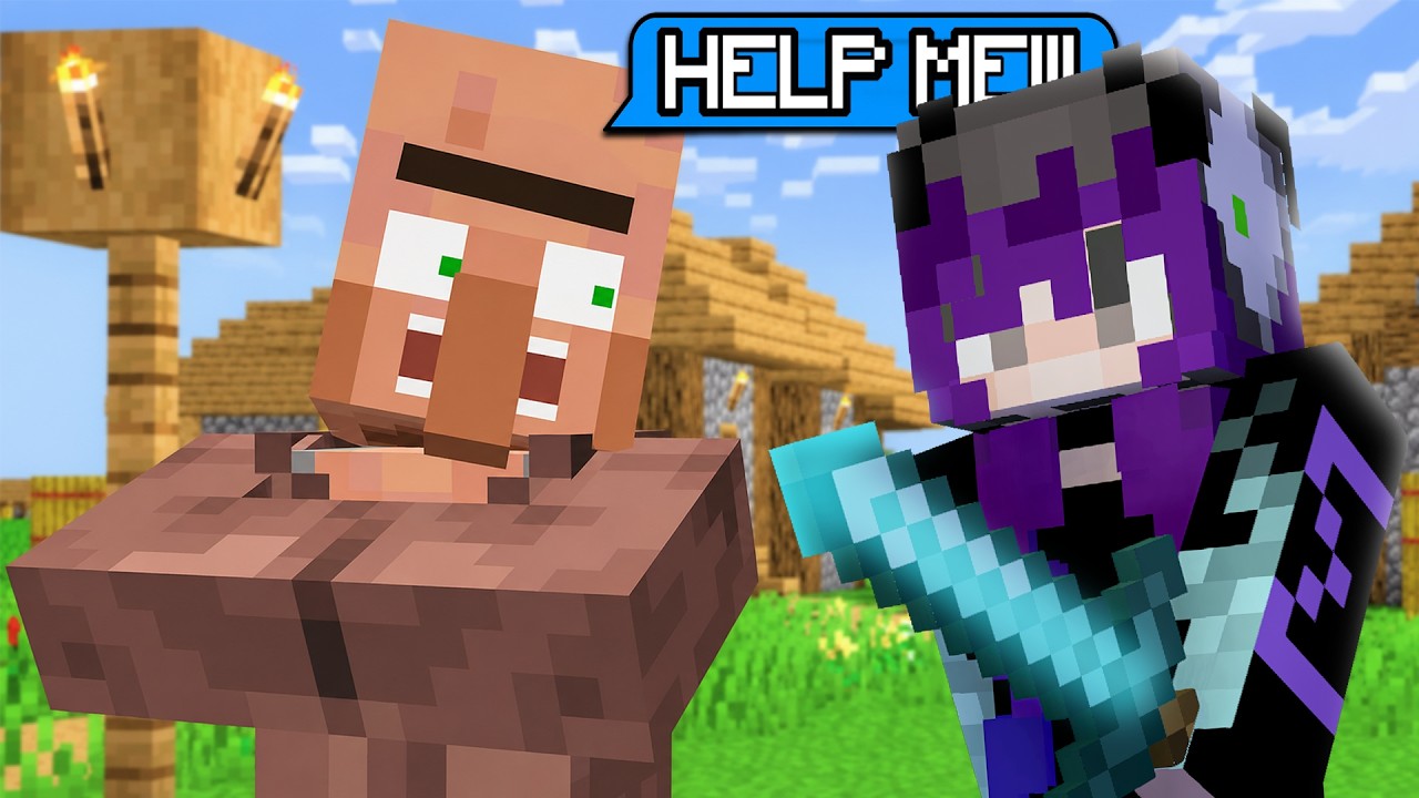 Minecraft, But Villagers Can TALK!