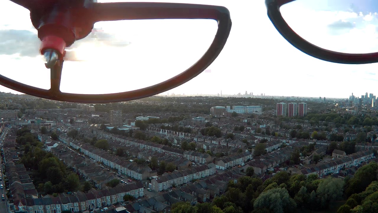 Ehang Ghost Drone Areal 2.0 footage Mountsfield Park Lewisham SE6 1AN