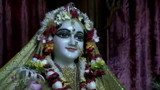 20180809 Mayapur Deity Darshan Arati of Sri Sri Radha Madhava.