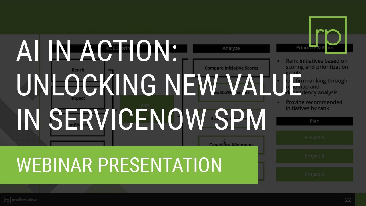 AI in Action: Unlocking New Value in ServiceNow SPM