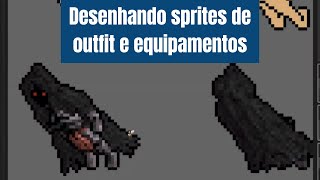 Desenhando sprites de outfit e equipamentos estilo tibia