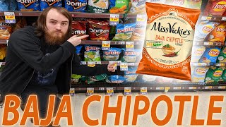 MISS VICKIE'S NEW SUBWAY BAJA CHIPOTLE FLAVORED CHIPS REVIEW