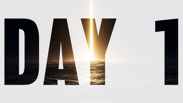 In the Beginning: Let There Be Light (Genesis 1:1-5 KJV) | S1E1 Day 1