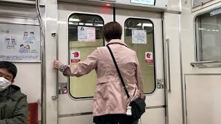 Osaka Metro御堂筋線21系2編成ドア開閉音シーン