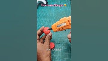 how to use Glue gun 🔫 #gluegun #howtouse #shorts