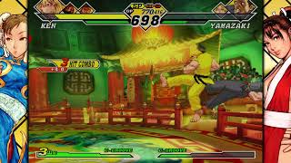 Capcom vs. SNK 2 3v3 - Ryu/Ken/Akuma Playthrough 4/22/26