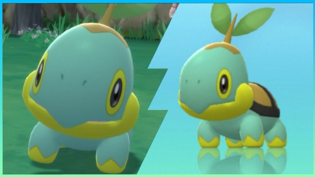 Shiny Turtwig! Pokemon Brilliant Diamond YouTube