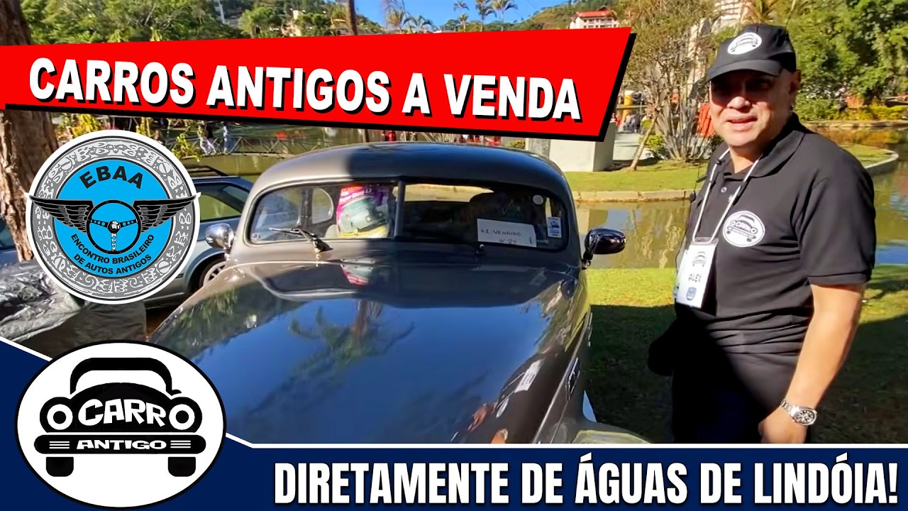 CARROS ANTIGOS A VENDA EM AGUĂS DE LINDĂIA 2026